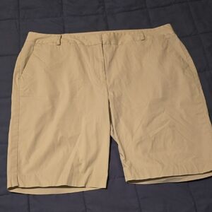 Talbots Flat Front Shorts Classic Casual Wear